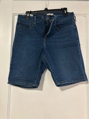 Levi's Dark Blue Denim Bermuda Shorts